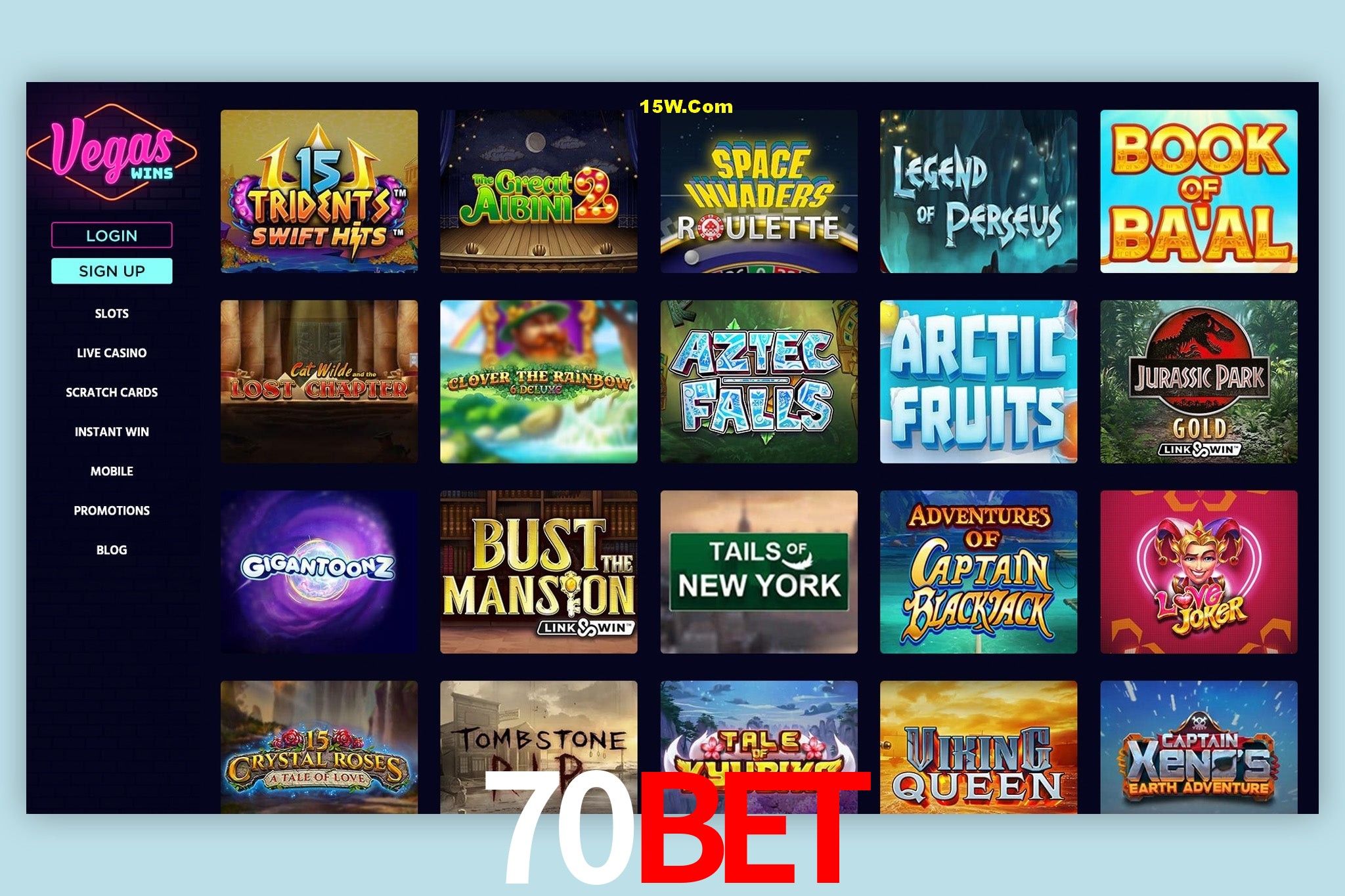Casino VIP 70Bet