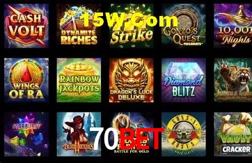 Especiais de Fim de Semana 70Bet